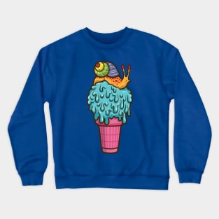 Crazy Snail Cone Crewneck Sweatshirt